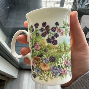 VINTAGE Dunoon Blackberries 2- teacup set.